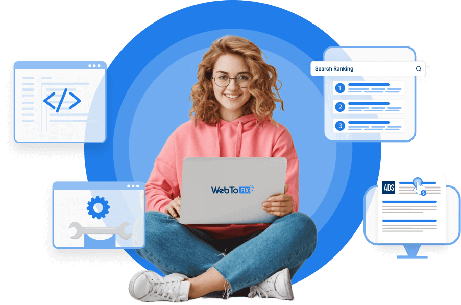 WebtoFix Brand Image