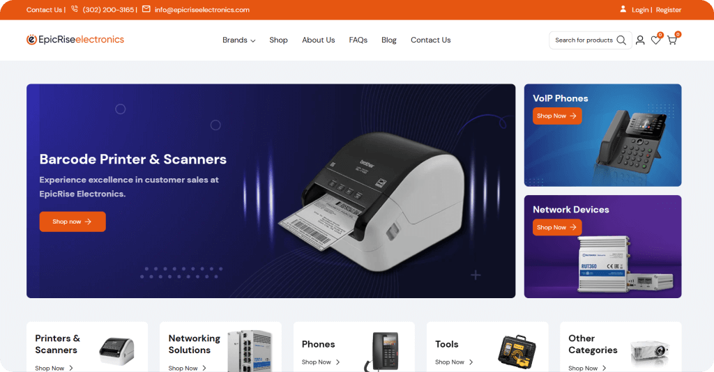 epicriseelectronics Hero Section