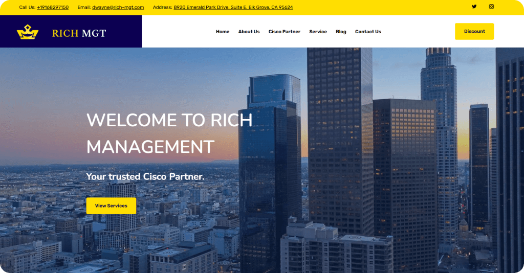 rich-mgt Hero Section